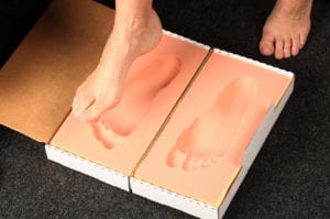 Creating custom orthotics
